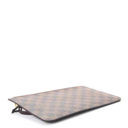 Louis Vuitton Damier Ebene Neverfull MM GM Pochette 4 of 7