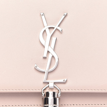 Saint Laurent Smooth Calfskin Classic Monogram Kate Tassel Chain Wallet Marble Pink 17 of 17