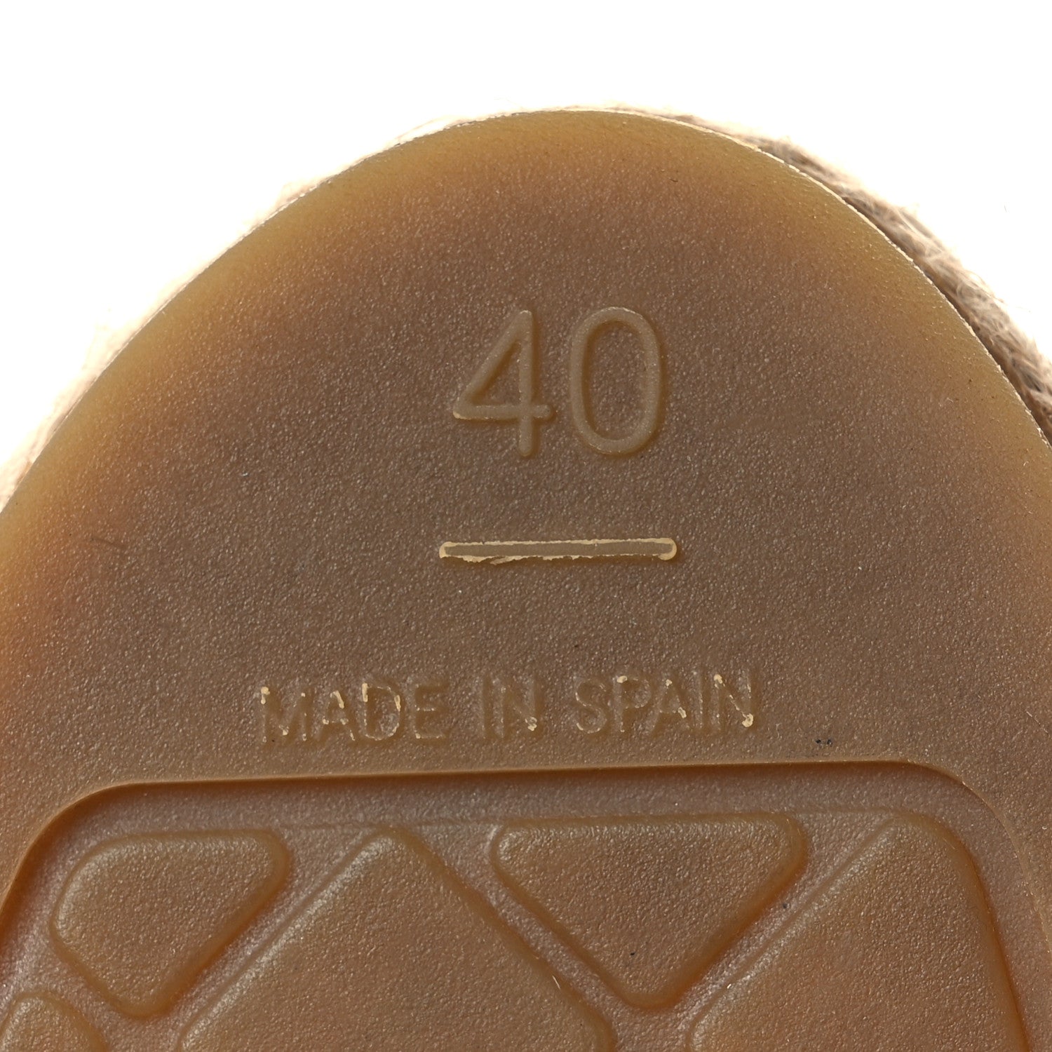 Chanel Lambskin CC Espadrilles 40 Beige Black 8 of 11