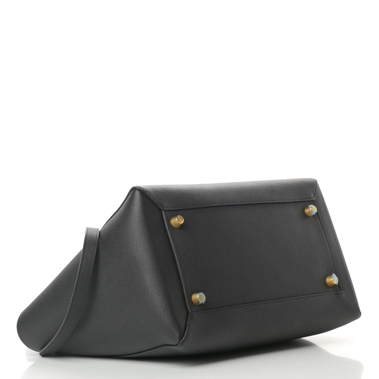 Grained Calfskin Small Belt Bag Black