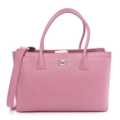 Chanel Calfskin Cerf Executive Shopper Tote Pink 1 of 10