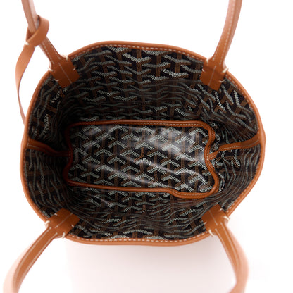 Goyard Goyardine Reversible Mini Anjou Black Gold 10 of 19