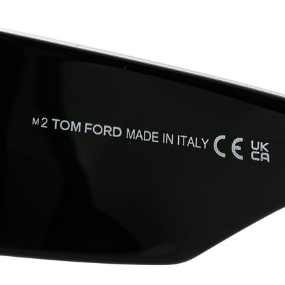 Tom Ford Raven Square Sunglasses TF1036 Black 5 of 9