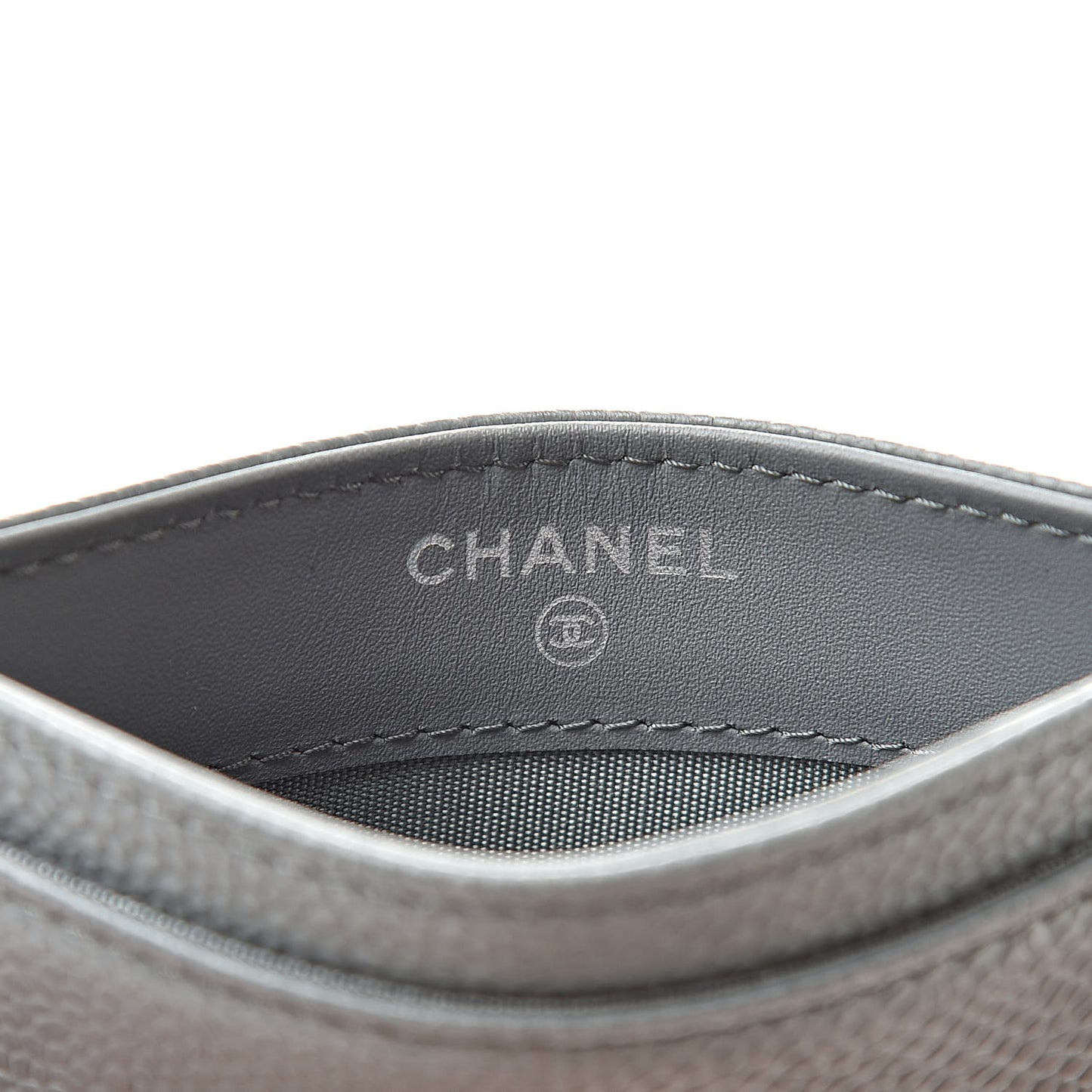 Caviar Timeless CC Card Holder Wallet Grey