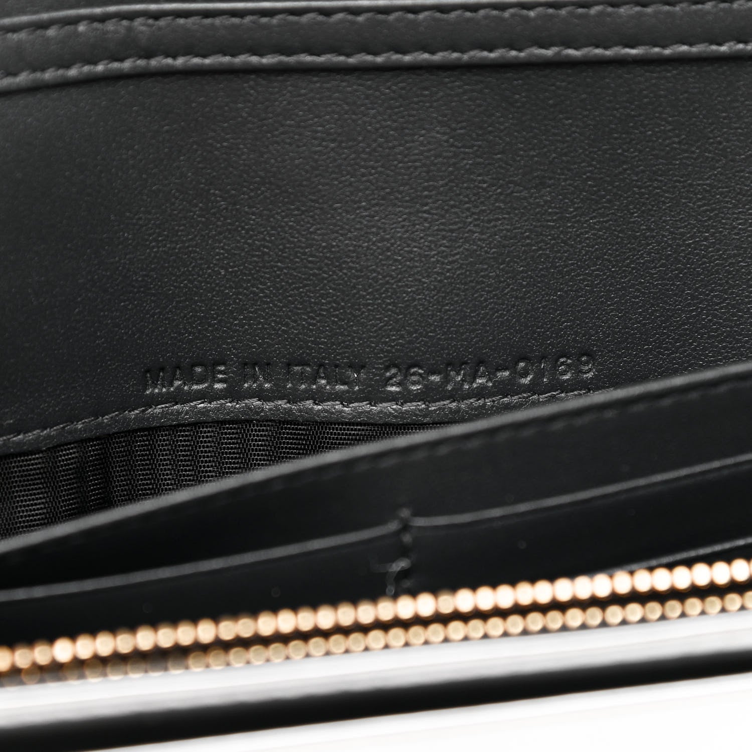Christian Dior Metallic Patent Micro-Cannage Diorama Croisiere Chain Wallet Silver 7 of 12