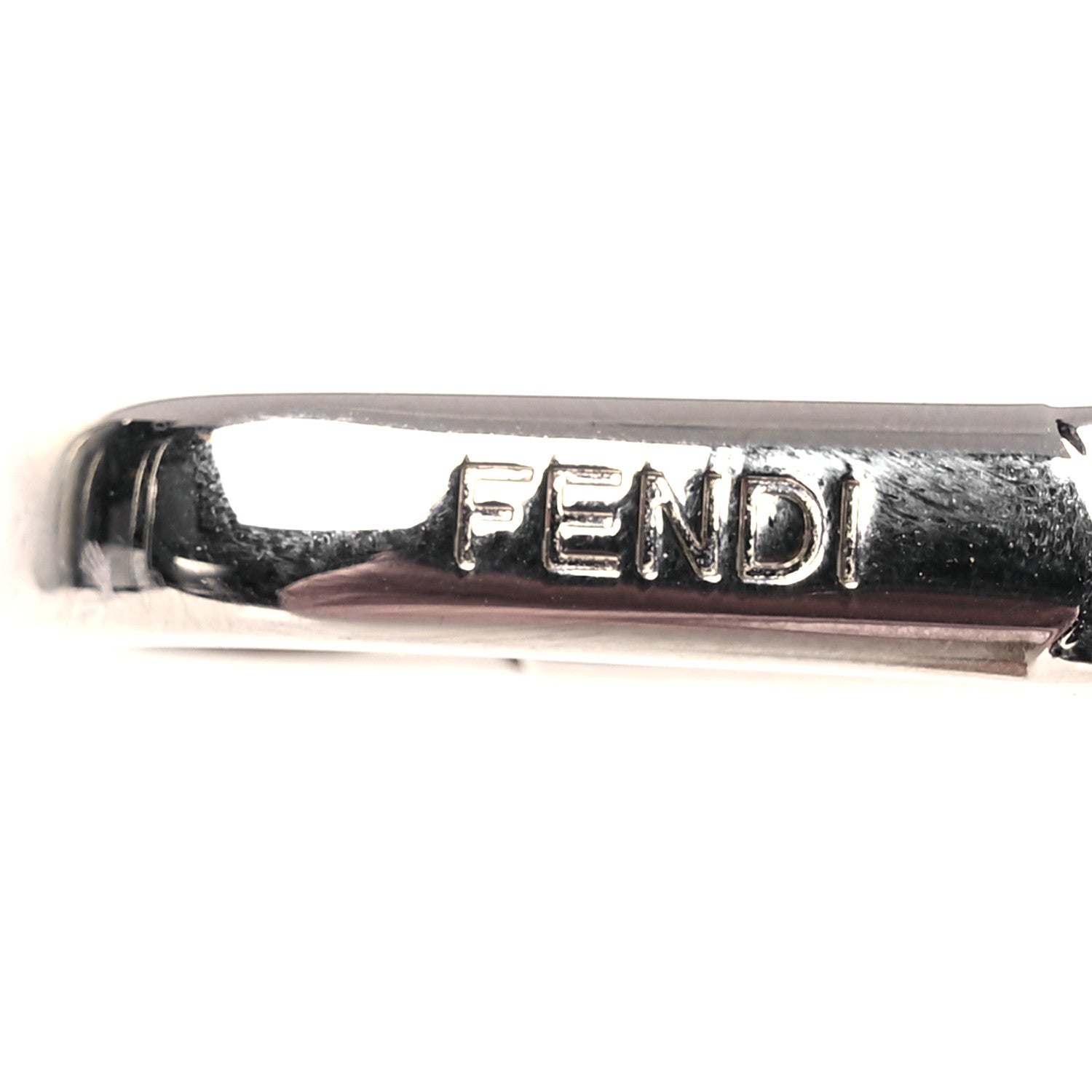 Fendi Calf Hair Mini Baguette Charm 3 of 4