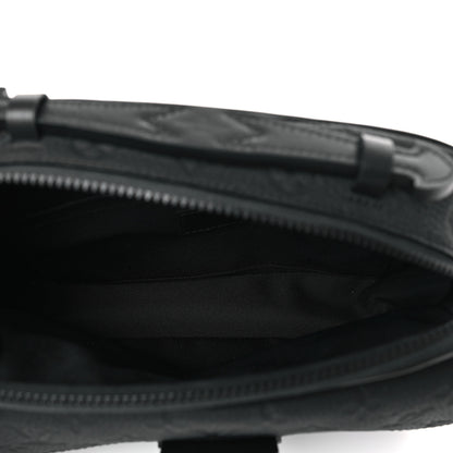 Louis Vuitton Taurillon Monogram S Lock Messenger Black 5 of 9