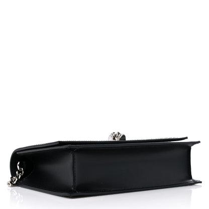 Alexander McQueen Calfskin Studded Skull Small Crossbody Bag Black 4 of 8