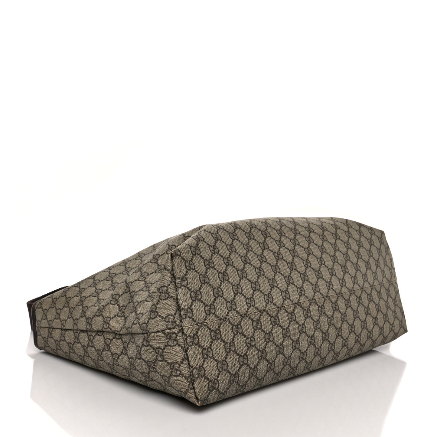 GG Plus Monogram Travel Bag Dark Brown