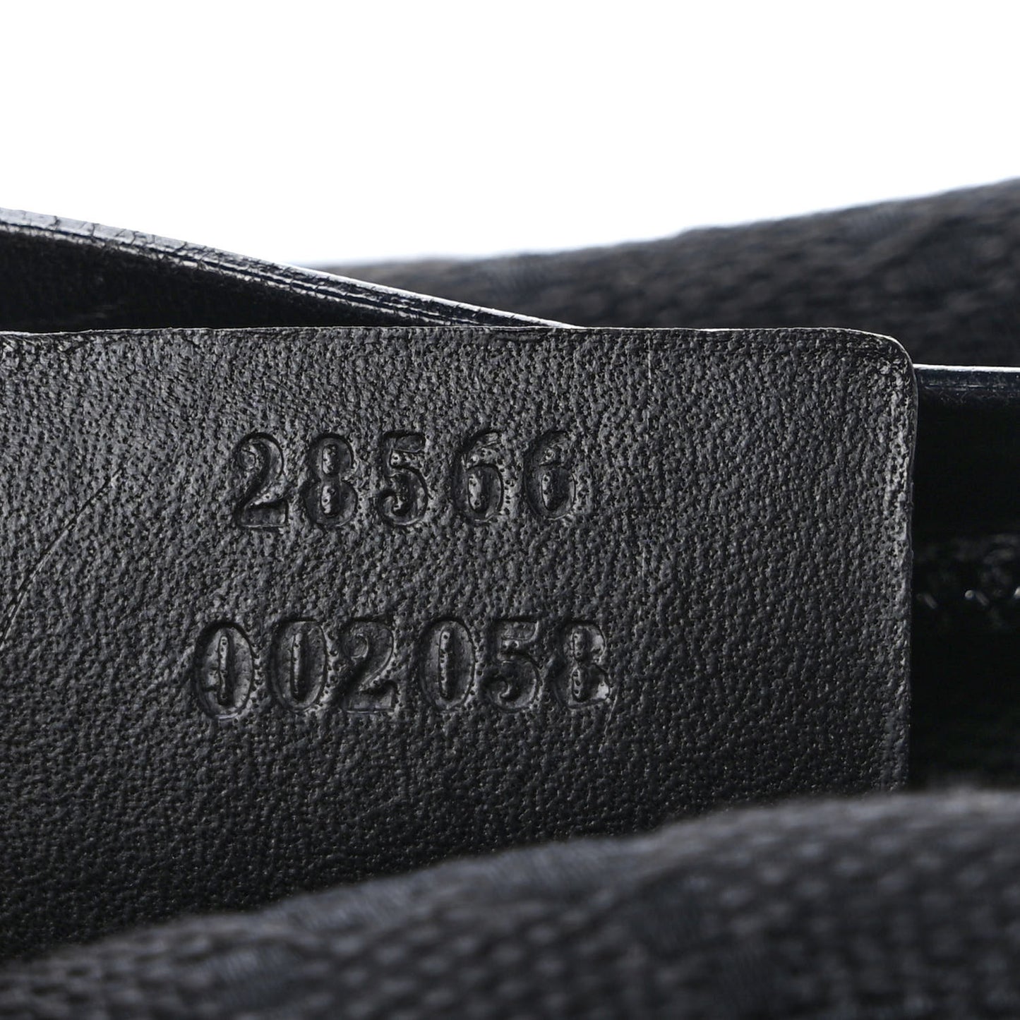GG Monogram Double Pocket Belt Bag Black