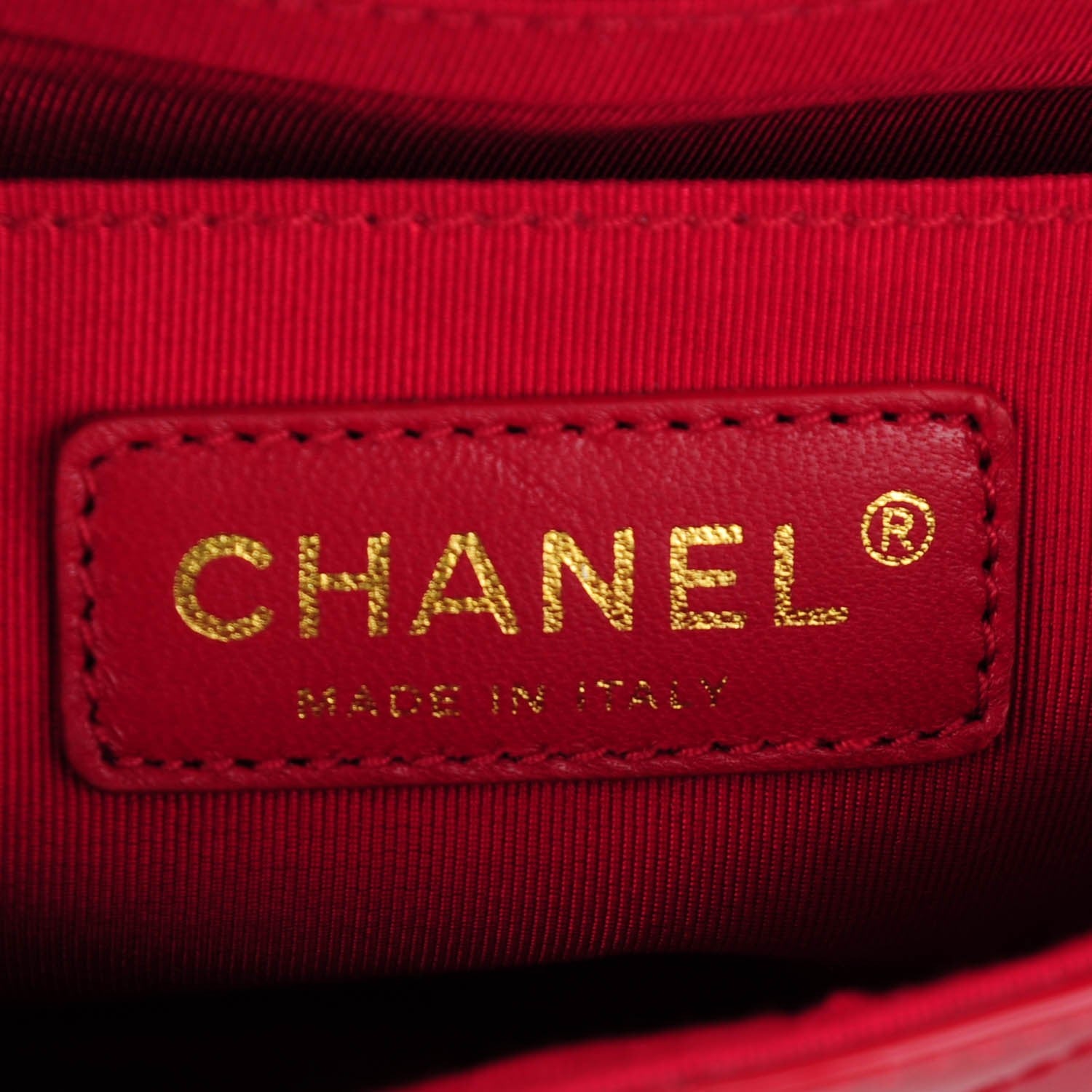 Chanel Patent Calfskin Quilted Valentine Charms Medium Single Flap Red 7 of 8