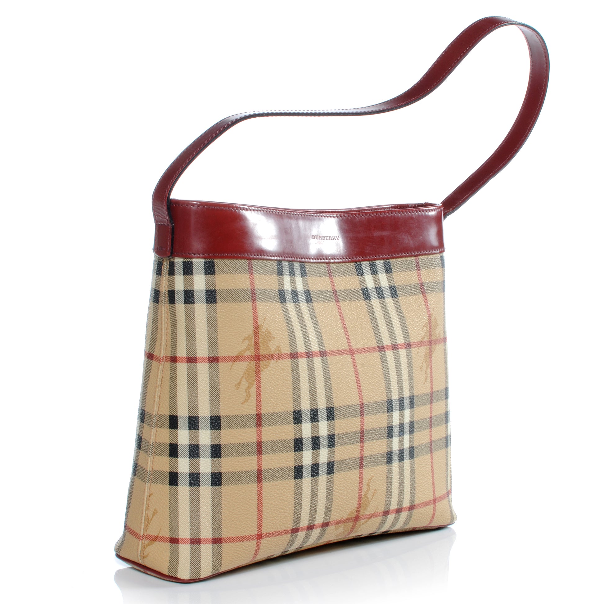 Burberry Haymarket Check Shoulder Bag 3 of 8