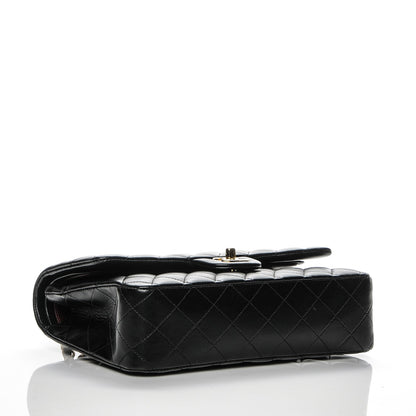 Chanel Lambskin Quilted Medium Double Flap Black 4 of 8
