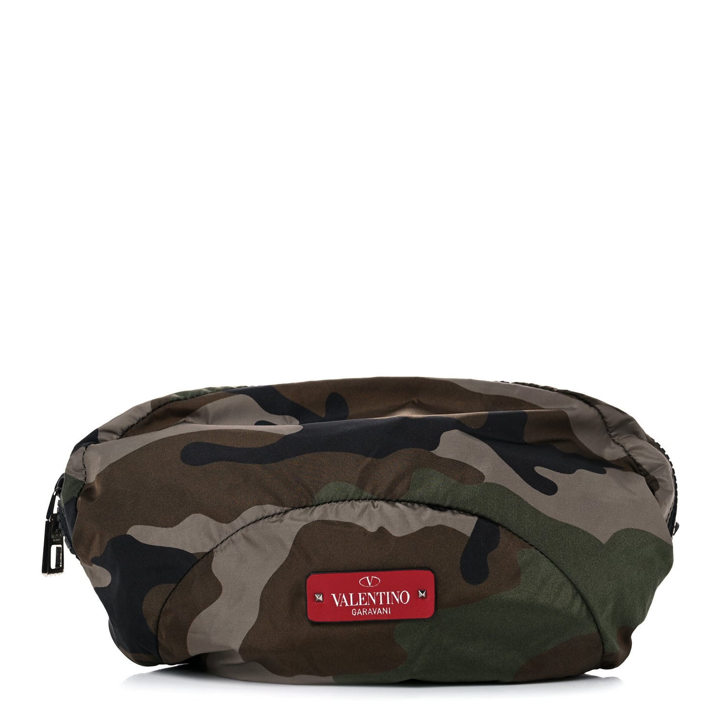 Nylon Camouflage Belt Bag Army Green