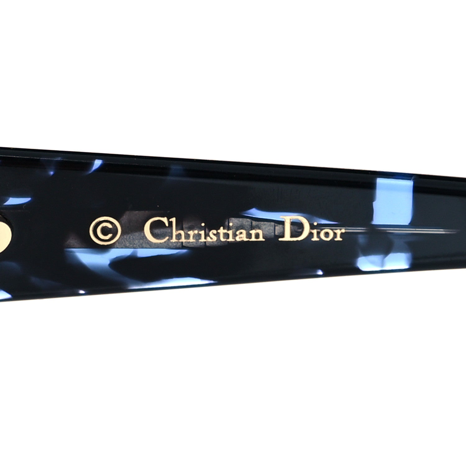 Christian Dior Club 2 Sunglasses Tortoise Blue 5 of 8