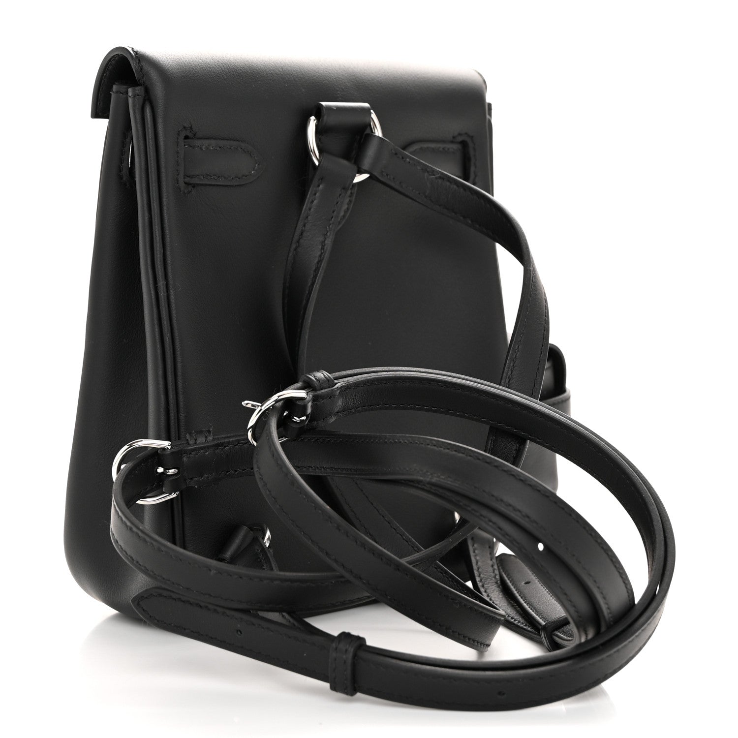 Hermes Swift Kelly Jump Backpack Black 3 of 11