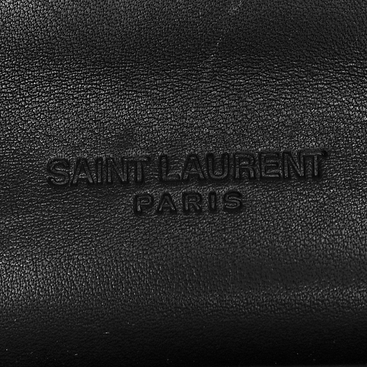 Smooth Calfskin Classic Monogram Small Kaia Satchel Black