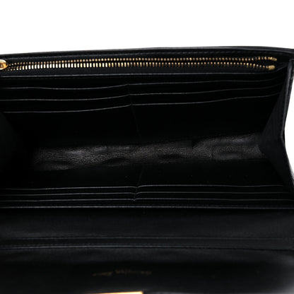 Christian Dior Lambskin Cannage Studded Dioraddict Wallet on Chain Black 5 of 13