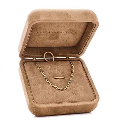 David Yurman 18K Yellow Gold 3mm Madison Chain Necklace 5 of 5
