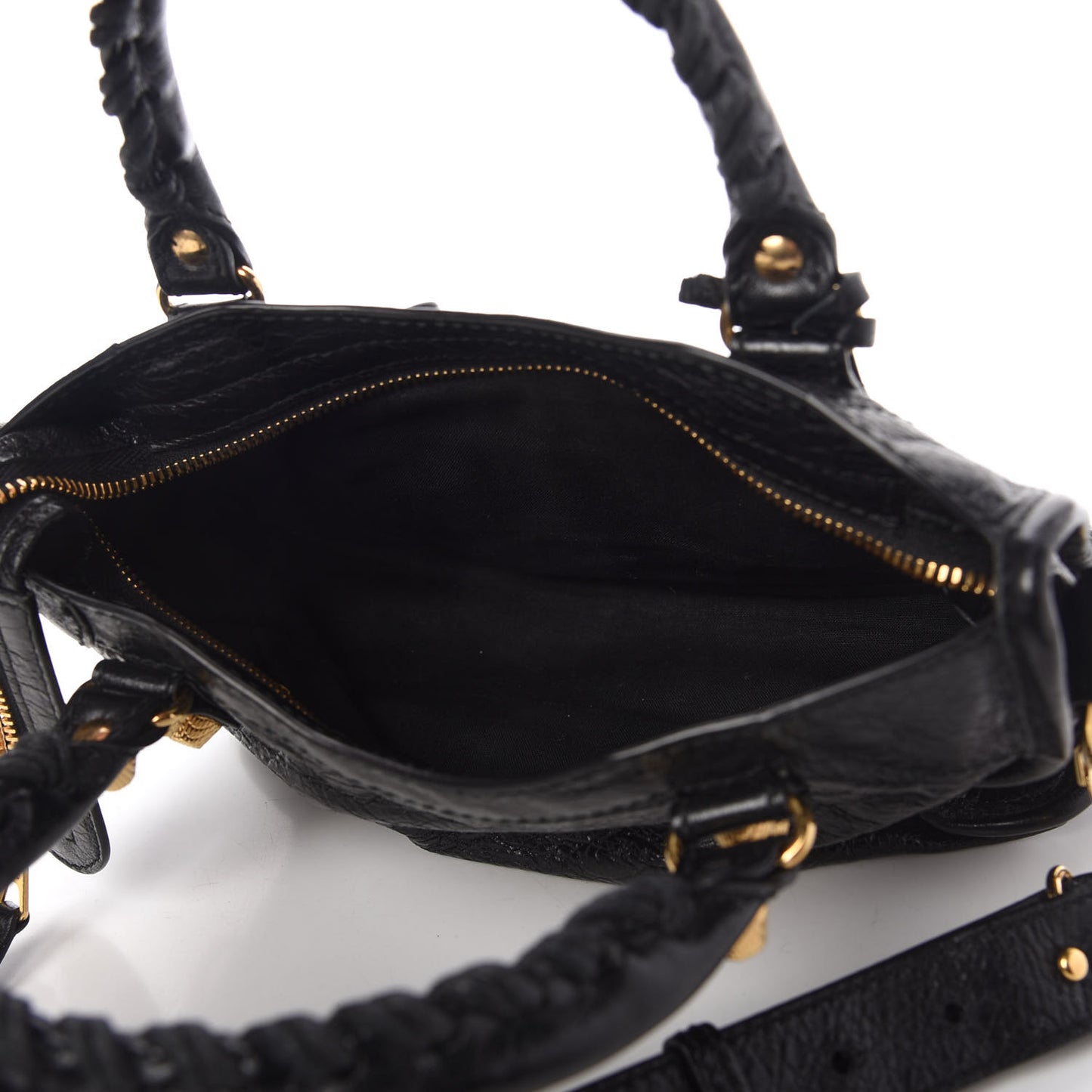 Agneau Giant 12 Gold Hardware Mini City Black