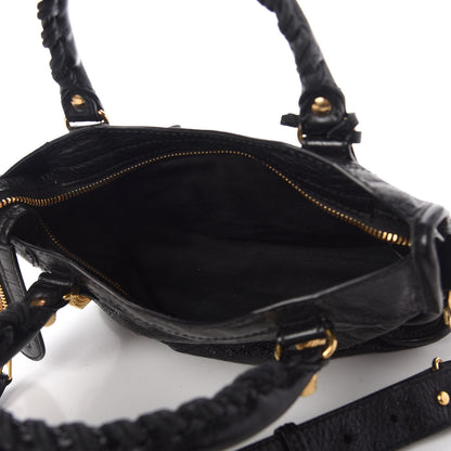 Balenciaga Agneau Giant 12 Gold Hardware Mini City Black 5 of 10