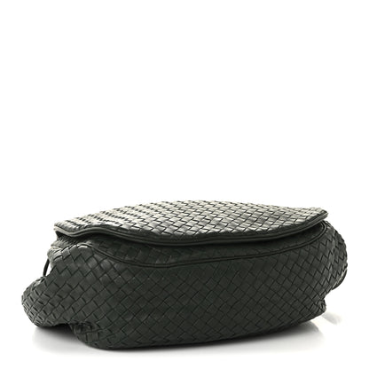 Bottega Veneta Nappa Intrecciato Messenger Bag Green 4 of 9