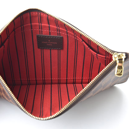 Louis Vuitton Damier Ebene Neverfull MM GM Pochette 5 of 9