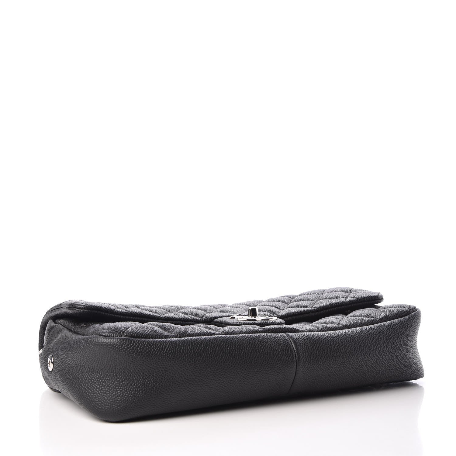 Chanel Caviar Quilted Jumbo Easy Flap Black 4 of 8