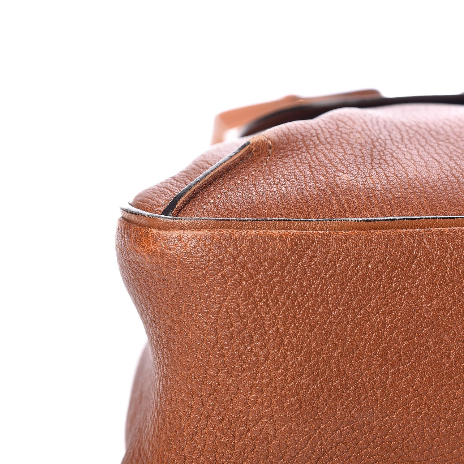 Chloe Grained Lambskin Medium Lexa Shoulder Bag Caramel 14 of 19