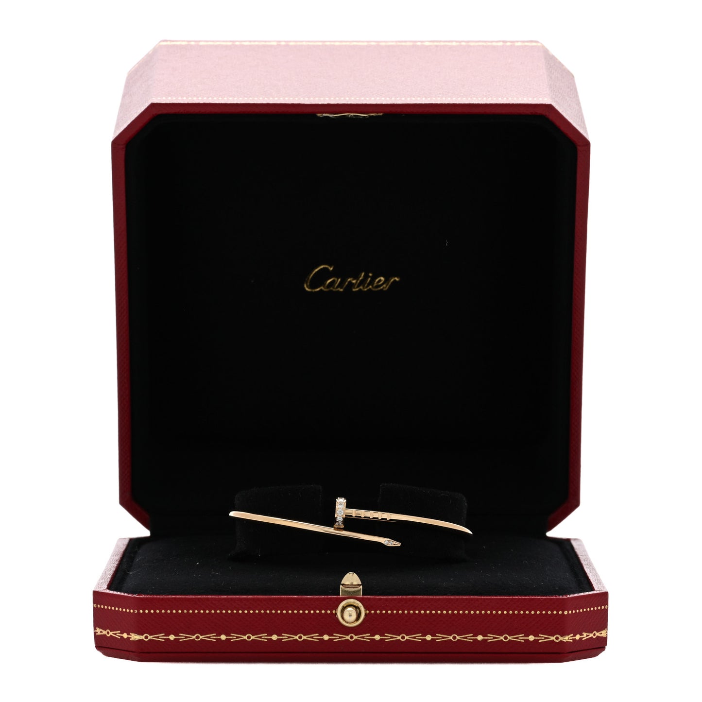 18K Yellow Gold Diamond Small Juste Un Clou Bracelet 16
