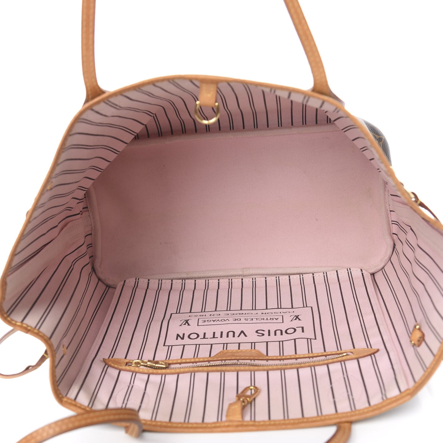 Monogram Neo Neverfull MM Rose Ballerine