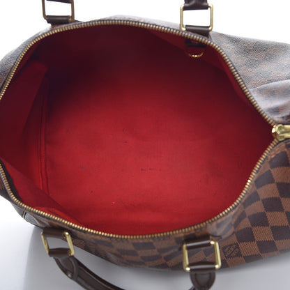 Louis Vuitton Damier Ebene Speedy 35 5 of 8