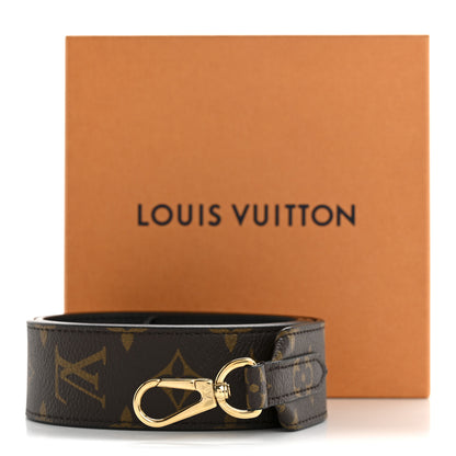 Louis Vuitton Monogram Bandouliere Shoulder Strap Black 6 of 6