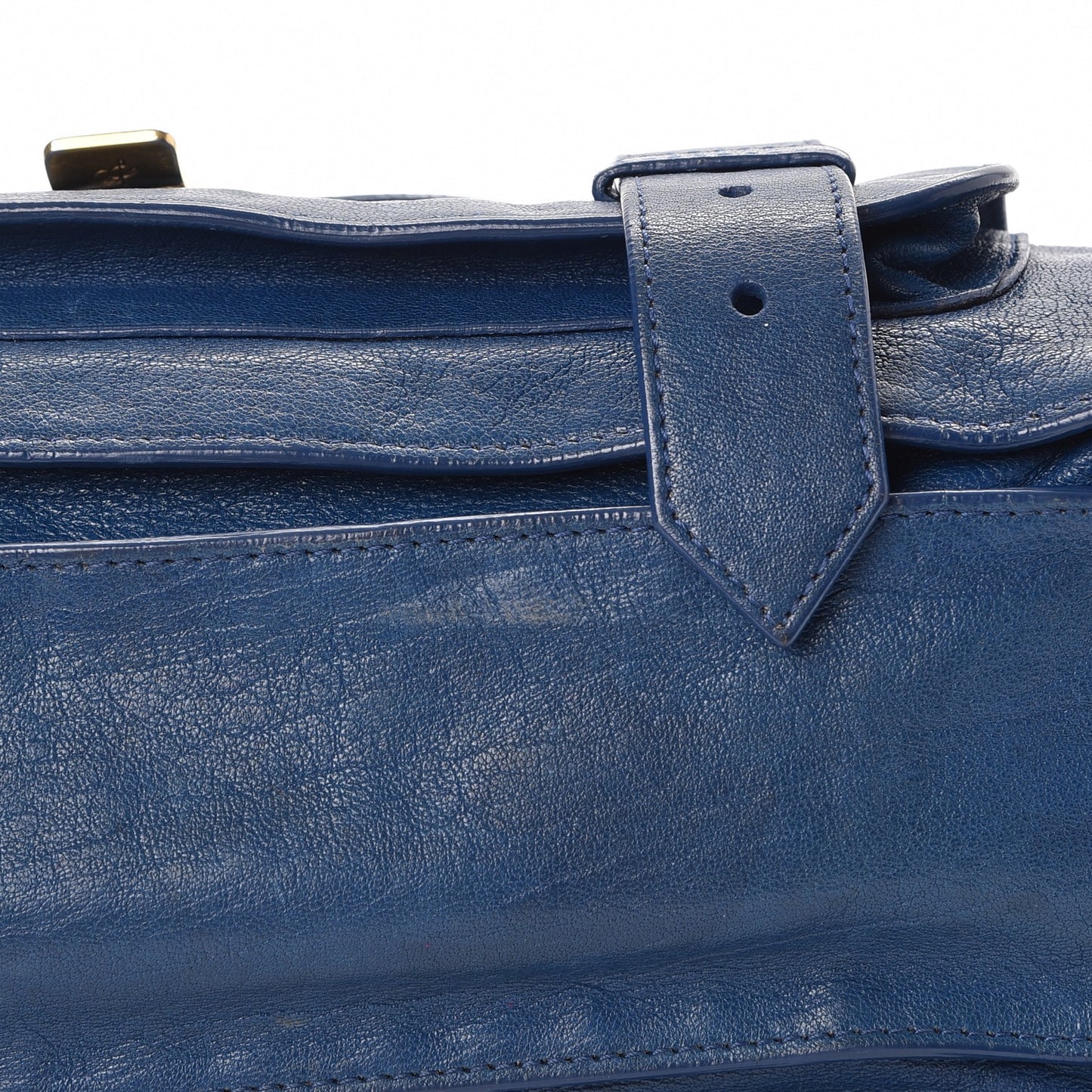 Lambskin Medium PS1 Satchel Peacock
