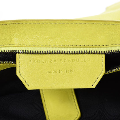 Proenza Schouler Lambskin Medium PS1 Satchel Citron 6 of 10