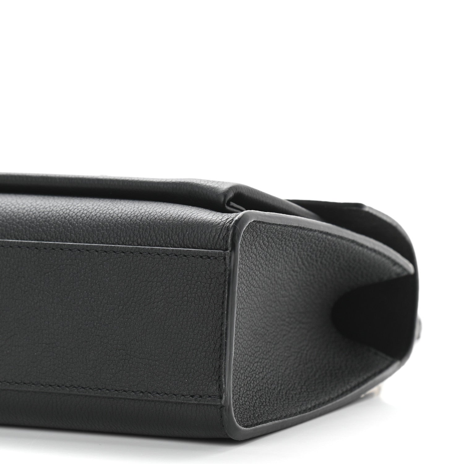 Louis Vuitton Soft Calfskin Mylockme Chain Bag BB Black 10 of 10