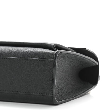 Louis Vuitton Soft Calfskin Mylockme Chain Bag BB Black 10 of 10