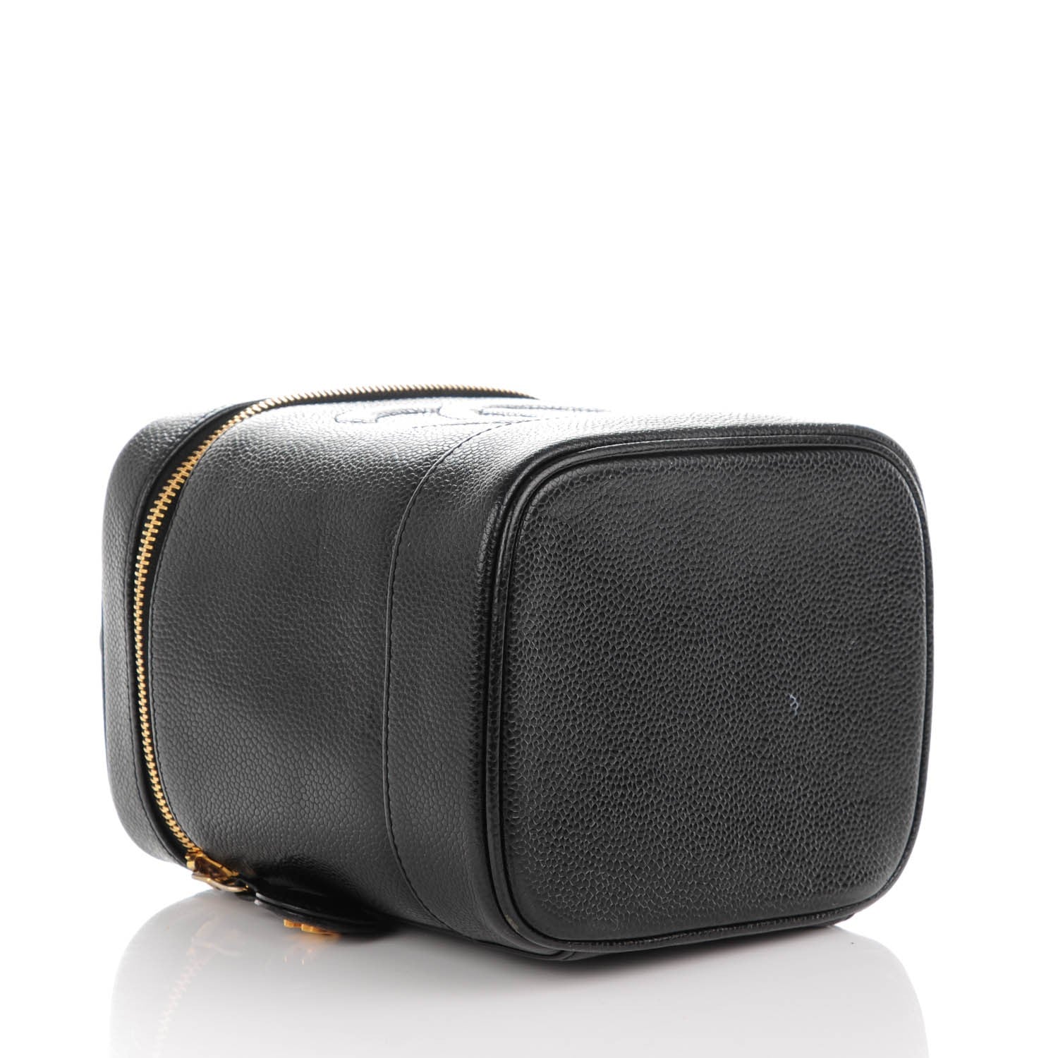 Chanel Caviar Vanity Cosmetic Case Black 4 of 8