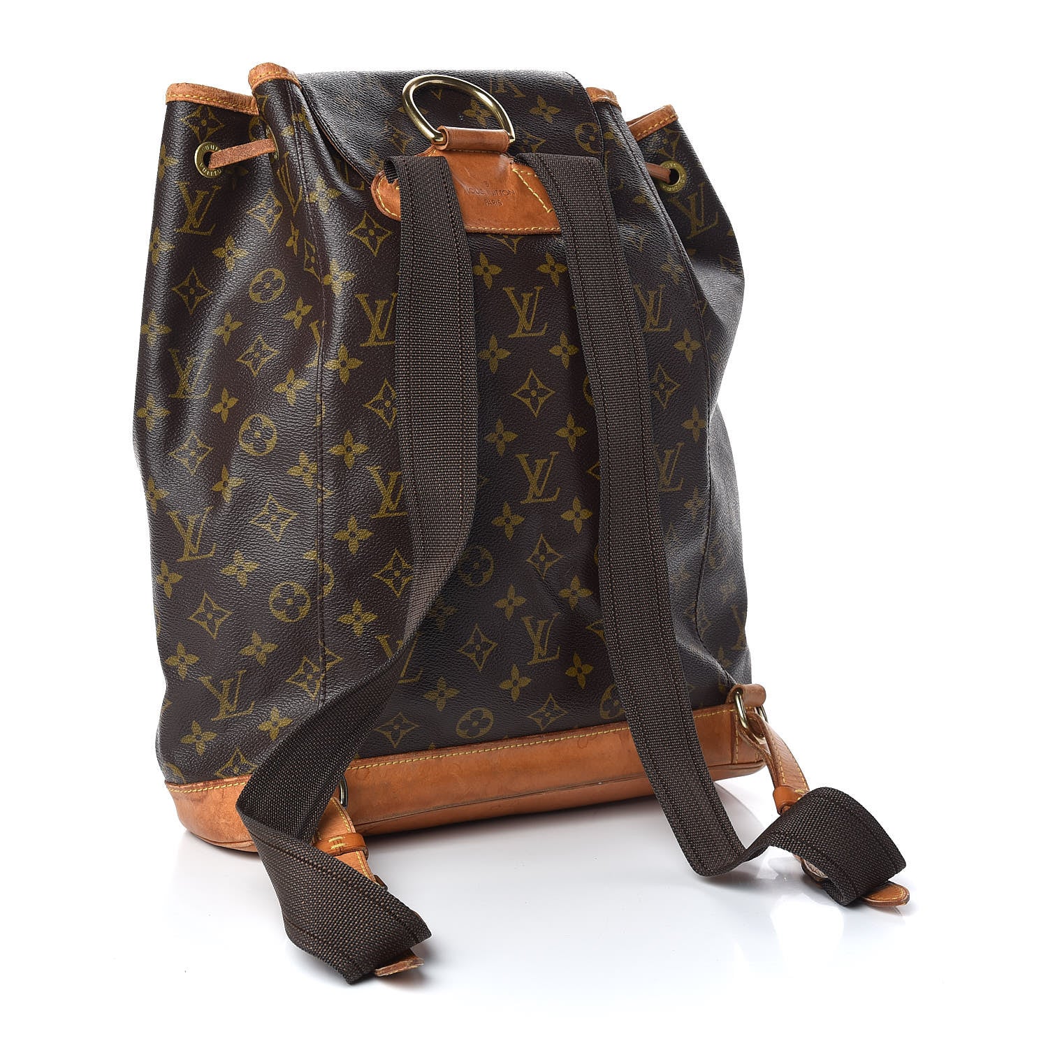 Louis Vuitton Monogram Montsouris GM Backpack 3 of 11