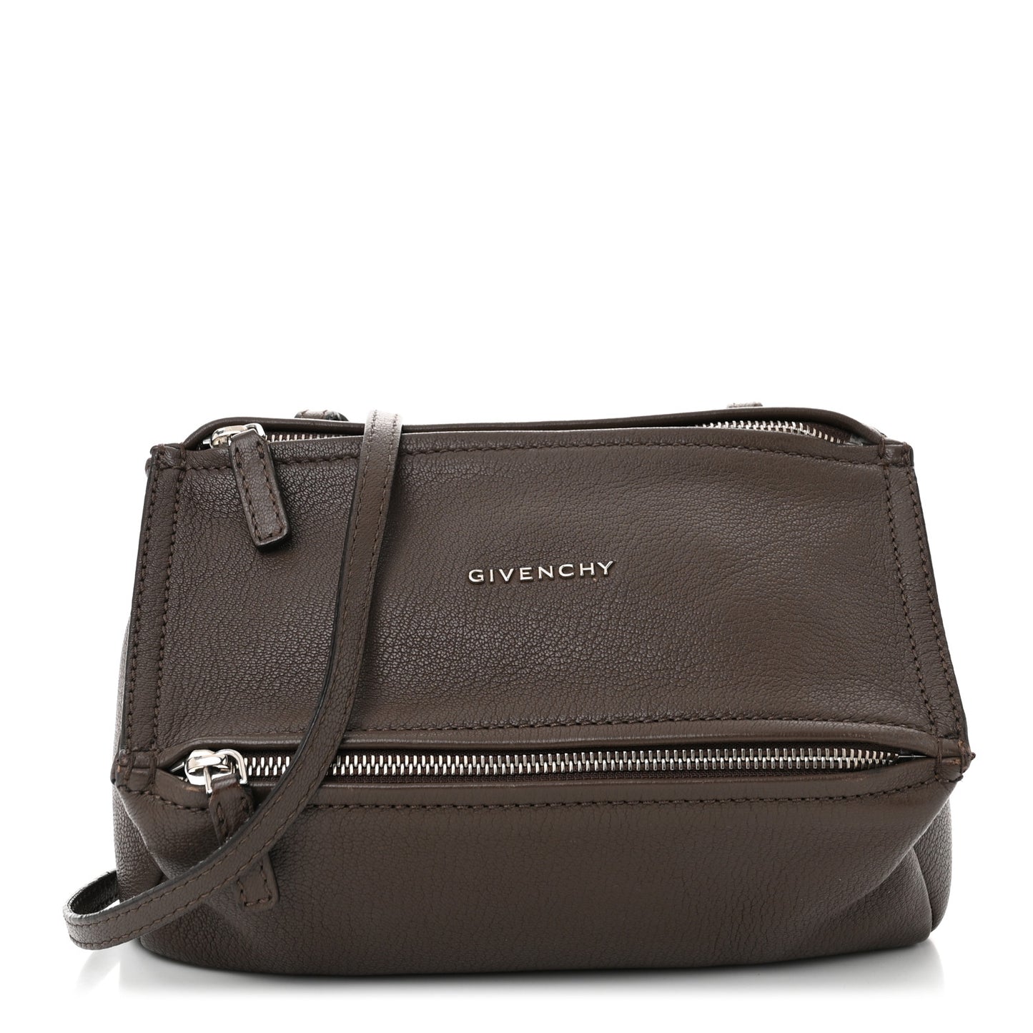 Sugar Goatskin Mini Pandora  Heather Grey