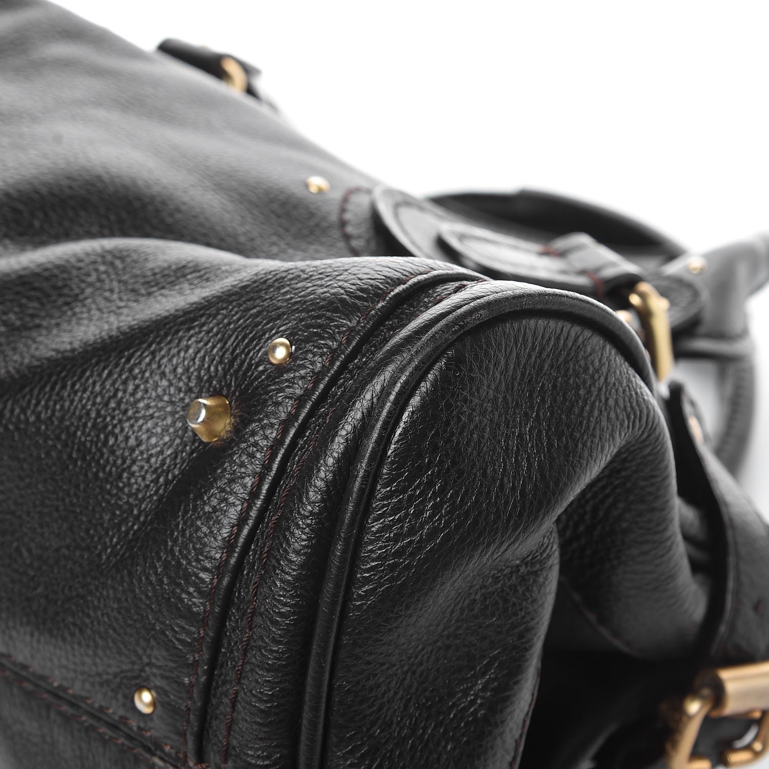 Chloe Calfskin Paddington Satchel Chocolate 9 of 35