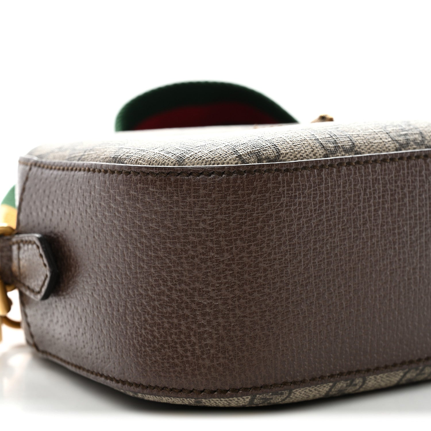 Gucci GG Supreme Monogram Web Neo Vintage Shoulder Bag Beige New Acero Crop 25 of 28