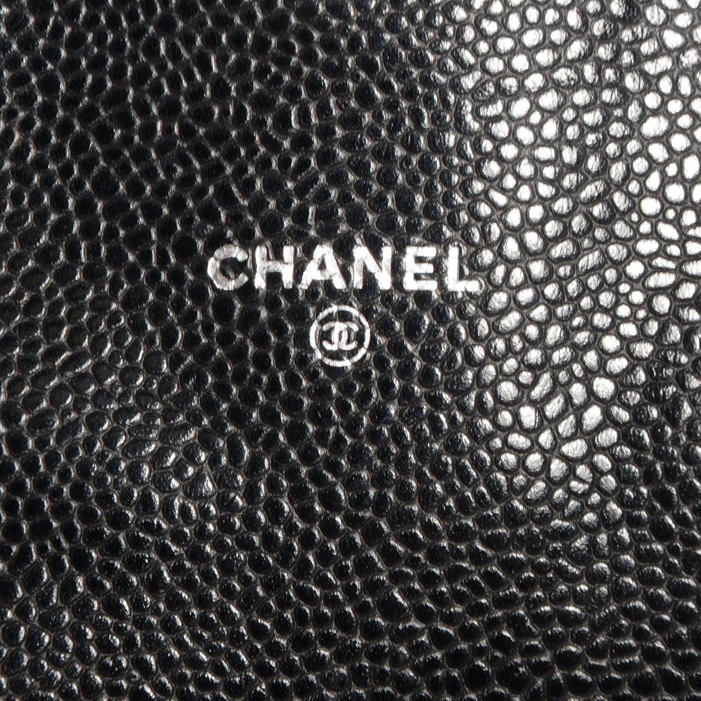 Caviar Half Moon Wallet On Chain WOC Black