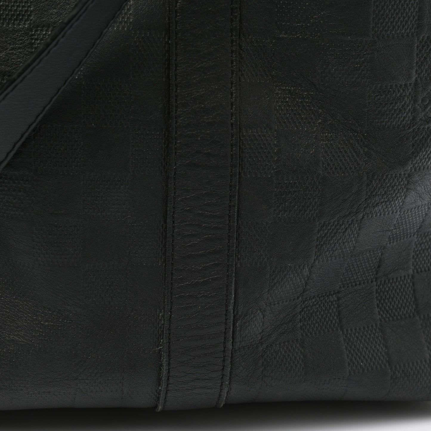 Damier Infini Keepall Bandouliere 55 Onyx