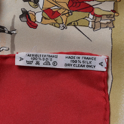 Hermes Silk Presentation de Chevaux Scarf 90 7 of 7