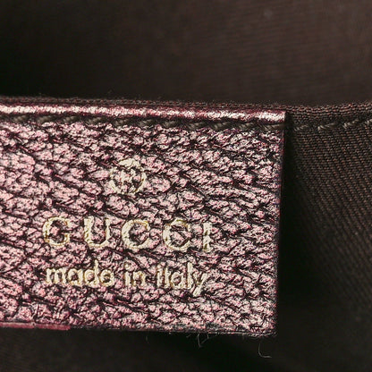 Gucci Monogram Small Horsebit Chain Clutch Purple 6 of 10