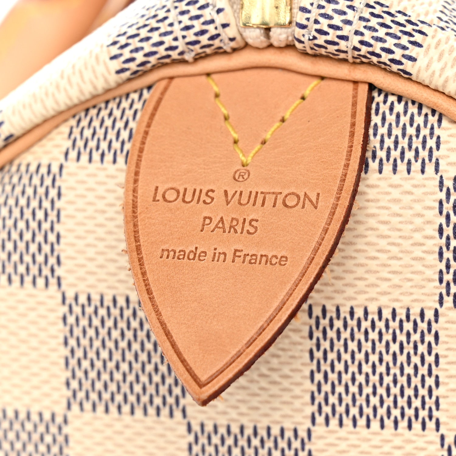 Louis Vuitton Damier Azur Speedy 30 6 of 10