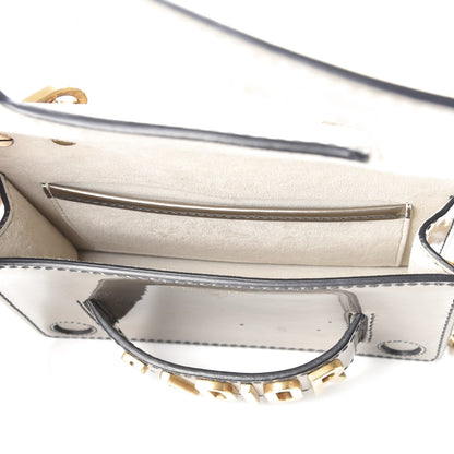Christian Dior Metallic Calfskin J'Adior Mini Chain Flap Bag Silver 5 of 8