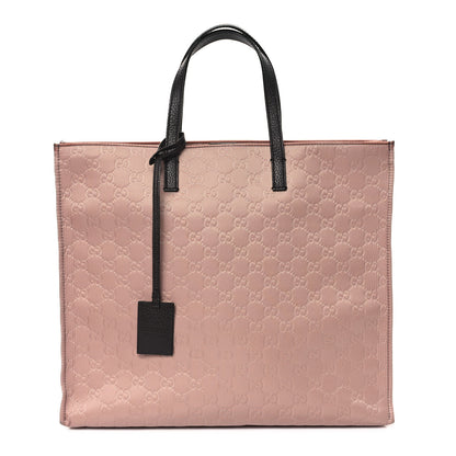 Gucci Nylon Guccissima Tote Pink 1 of 11