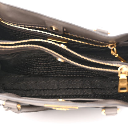 Prada Saffiano Medium Galleria Double Zip Tote Argilla 22 of 26